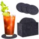 thumbnail image 2 of Posavasos de fieltro para mesa de comedor, almohadilla protectora resistente al calor para taza, café, té, bebida caliente, Mantel Individual, accesorios de cocina, 8 unids/set por juego, 2 of 4