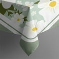 thumbnail image 4 of Cute Floral Flower Tablecloth,Wipeable Polyester Table Cover for Rectangle Tables,Durable Tableclothes Cute Tablecloths for Camping Dining Buffet Parties, 4 of 6