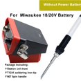 thumbnail image 2 of Estación de Soldadura Inalámbrica Portátil T12-A Soldador T12 para Batería de Iones de Litio de 18/20 V Máx. para Reparaciones de Bricolaje, 2 of 7