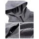 thumbnail image 5 of Sudadera con capucha y cremallera para mujer, color morado, estilo coreano informal, 5 of 5