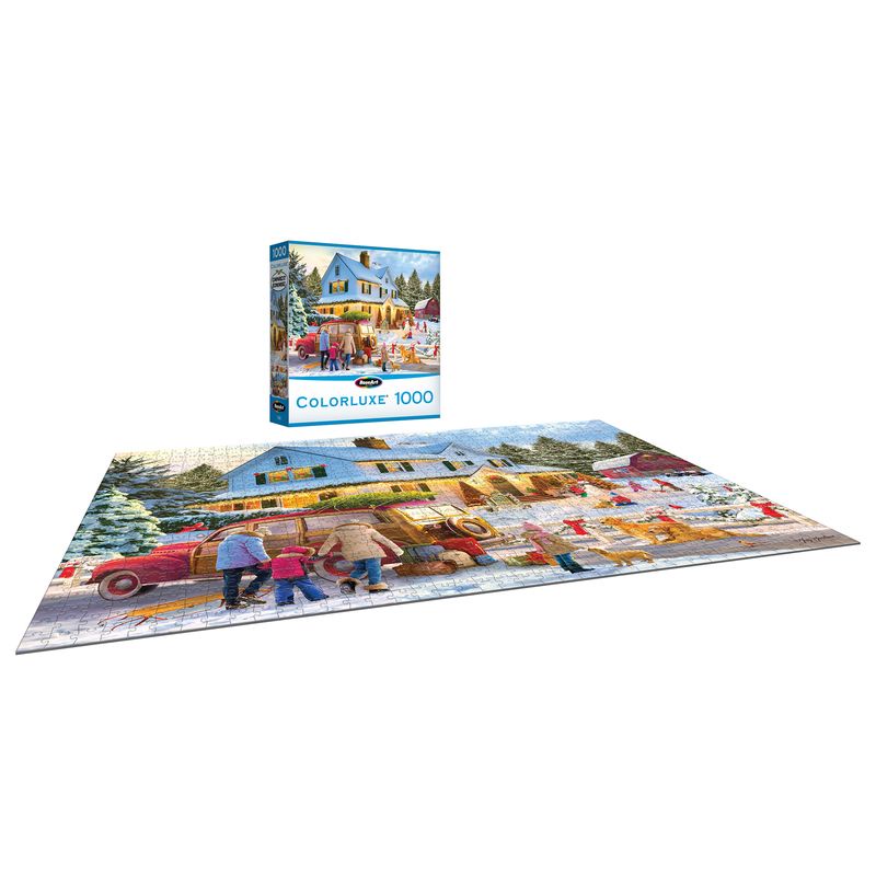 Colorluxe 1000pc - winter at home
