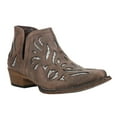 thumbnail image 2 of Roper Womens Ava Glitz Glitter Underlay Snip Toe Cowboy  Ankle Boots, 2 of 5