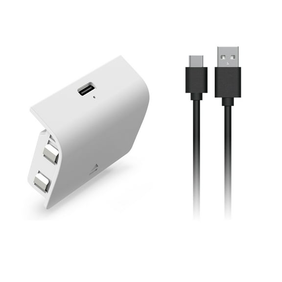 Jesscasday Rechargeable Batteries Game Handle Battery Pack with USB Cable Gaming Accessory