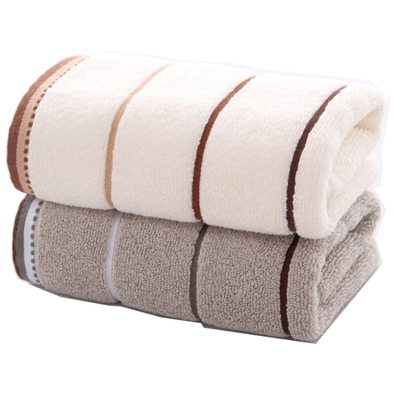 2 Piezas de Toallas Suave El Baño de s, Spa, Hogar, Toallas Absorbentes] Sunnimix Toallas de algodón espesadas