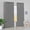 Grey, variant on Amay Blackout Double Pinch Pleat Curtain Panel Draperies Silver Grey 84"W x 72"L-1 Panel