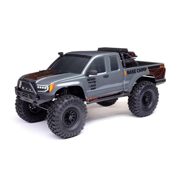 Camión RC Axial SCX10 III Base Camp 1/10 4X4 RTR gris
