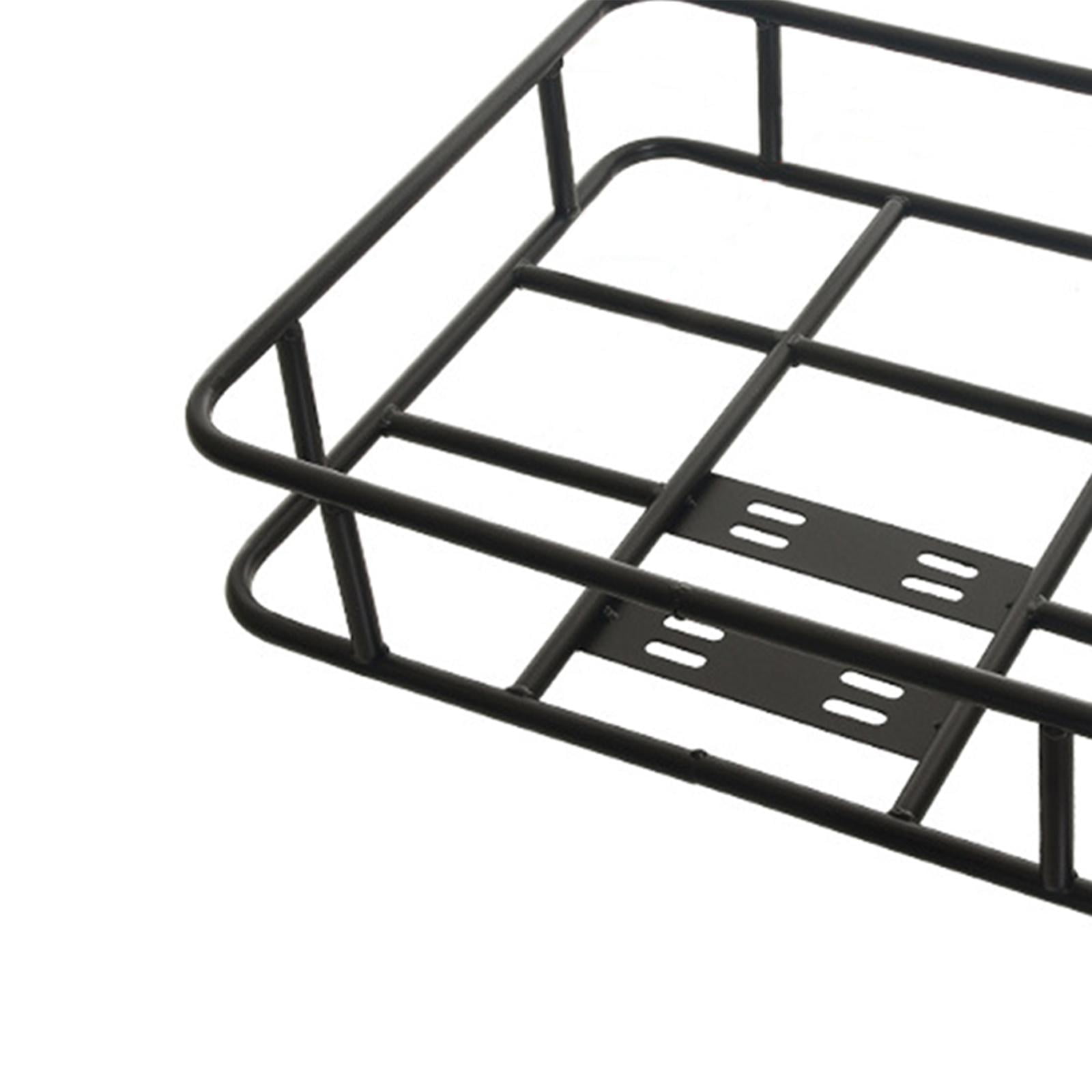 harayaa Bike Basket Bike Basket Bike Accessories Front Handlebar Front Bike Basket Rear 48cmx38cm