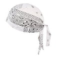 thumbnail image 2 of 2pc Skull Loss Head Bufanda Musulmana Bandana Turbante Soledad Algodón Unisex Durag, 2 of 10
