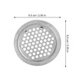 thumbnail image 2 of BESTYASH 15 Pcs Trou de Ventilation Rond en Acier Inoxydable pour Armoires et Garde-Robes avec Dissipation de Chaleur, 2 of 6