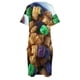 thumbnail image 4 of Un tazón de Capt. Crunch con Crunchberries. Vestido holgado con bolsillos. Vestidos africanos para mujer. Vestidos de cóctel., 4 of 6