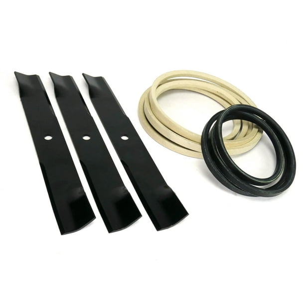 Hustler Fastrak 54" Replacement Belts & Blades 789388 600979 601124