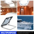 thumbnail image 4 of Hayon de Phare de Bateau, Type de Poussée Externe de Soleil Carré Yacht Scellé Ouvrant le Hublot Antirouille pour RV, 4 of 8
