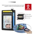 thumbnail image 3 of Slim Minimalist Wallet, Front Pocket Wallets, RFID Blocking, Credit Card Holder, 3 of 5