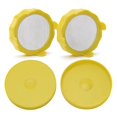 thumbnail image 1 of Sprouting Lids  Plastic Sprout Lid With Stainless Steel Screen For Wide Mouth Mason Jars  Germination Kit, 1 of 5
