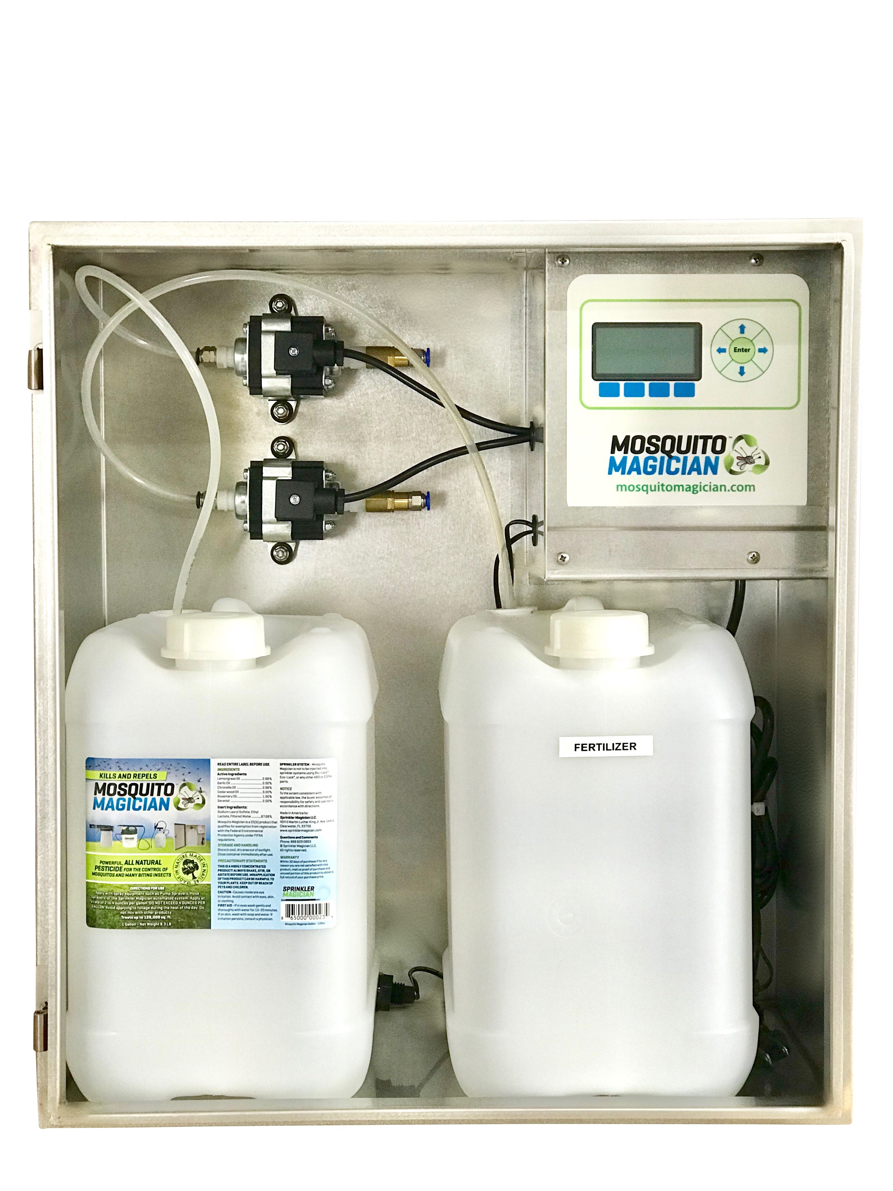 Automated Mosquito Killing and Fertilizing Machine - Stainless Steel
