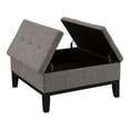 thumbnail image 2 of Atkinson Fabric Storage Ottoman, Light Gray, 2 of 6