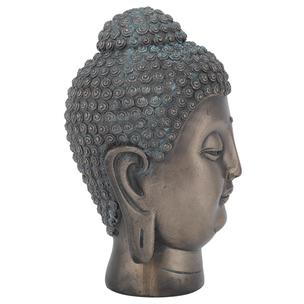 Rdeghly Buddha Head Statue Buddha Statue Resin Buddha Head Statue Figurine Ornament Buddhist Supplies Home Tabletop Living Room Decoration Walmart Canada