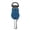Royal blue, variant on Practical Metal Key Holder Fit 2 To 6 Keys Great For Bags And Belts