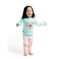 thumbnail image 5 of Paris Hilton x Monica + Andy Organic Cotton Baby Crewneck Sweatshirt, Sizes 0/3 Months-5T, 5 of 12