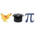 thumbnail image 2 of CafePress - Chicken Pot Pi Pie Mug - 11 oz Ceramic Mug - Novelty Coffee Tea Cup, 2 of 4