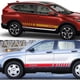 thumbnail image 5 of Pegatinas laterales para puertas de coche para Honda CR-V 1 2 3 4 5, diseño de rayas deportivas, gráficos, vinilo decorativo, accesorios de tuning para automóviles, 5 of 5