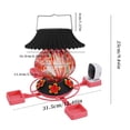 thumbnail image 2 of Solar-Powered Bird Feeder Camera With 1080P Hd Video And Intelligent Motion Detection Wild Bird Watching Feeder With Integrated Security Camera, 2 of 9