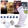 thumbnail image 5 of 4 pares de calcetines casuales calcetines transpirables absorbentes del sudor antideslizantes para primavera verano, 5 of 5