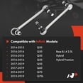 thumbnail image 2 of A-Premium 2 x Rear Sway Bar Links Stabilizer Bar Links, Compatible with Infiniti Q50 2014-2019, Q60 2017-2019, Q70 2014-2019, Q70L 2015-2019, 2 of 6