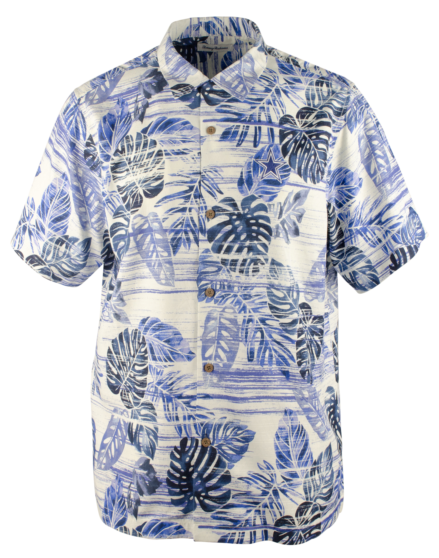 Fan Silk Camp Shirt-CB-XL 