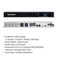 thumbnail image 4 of CyberPower CP700PFCRM1U PFC Sinewave UPS, 700VA/400W, 6 Prises, AVR, 1U Montage en Rack, 4 of 7