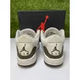 thumbnail image 4 of Ni - ke Air Jordan 3 Mocha Retro Size 9 Mens White Brown Sneakers 2018 136064-122, 4 of 5
