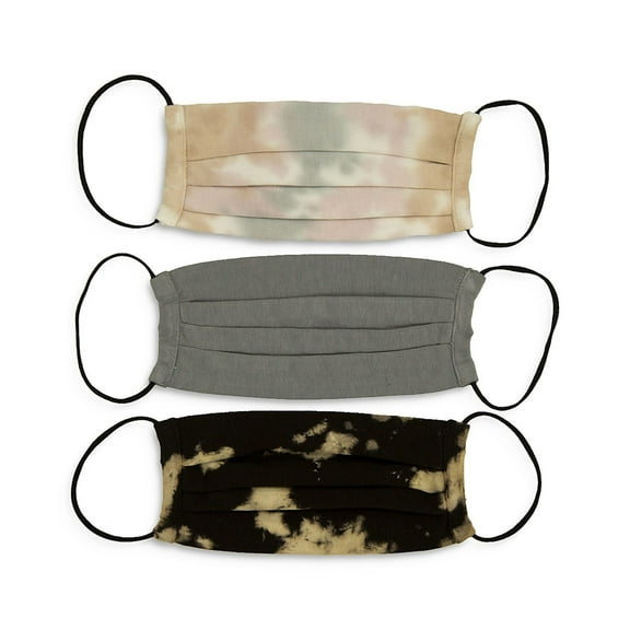 n:philanthropy Unisex-Adult 3-Pack Face Mask, Multicoloured, One Size