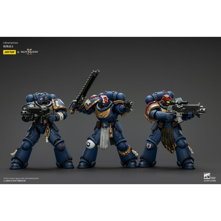 ゲームキャラクター JoyToy Warhammer 40k Lieutenant Titus CE 1/18 JOYTOY X Warhammer 40k Ultramarines Lieutenant Titus