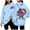 Beige, variant on WILLBEST Hoodies for Women Women's Autumn and Winter Thanksgiving Purple Sunglasses Chicken Maple Leaf Print Hooded Sweatshirt Tigers Hoodie