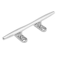 thumbnail image 2 of STAINLESS STEEL MARINE BOAT DOCK DECK ROPE CLEAT HOLLOW BASE BOLLARD FOR BOAT DOCK, PRECISE, BRIGHT MIRROR POLISHING SILVER SIZE 15.3 x 4.2 x 2.9CM, 2 of 7