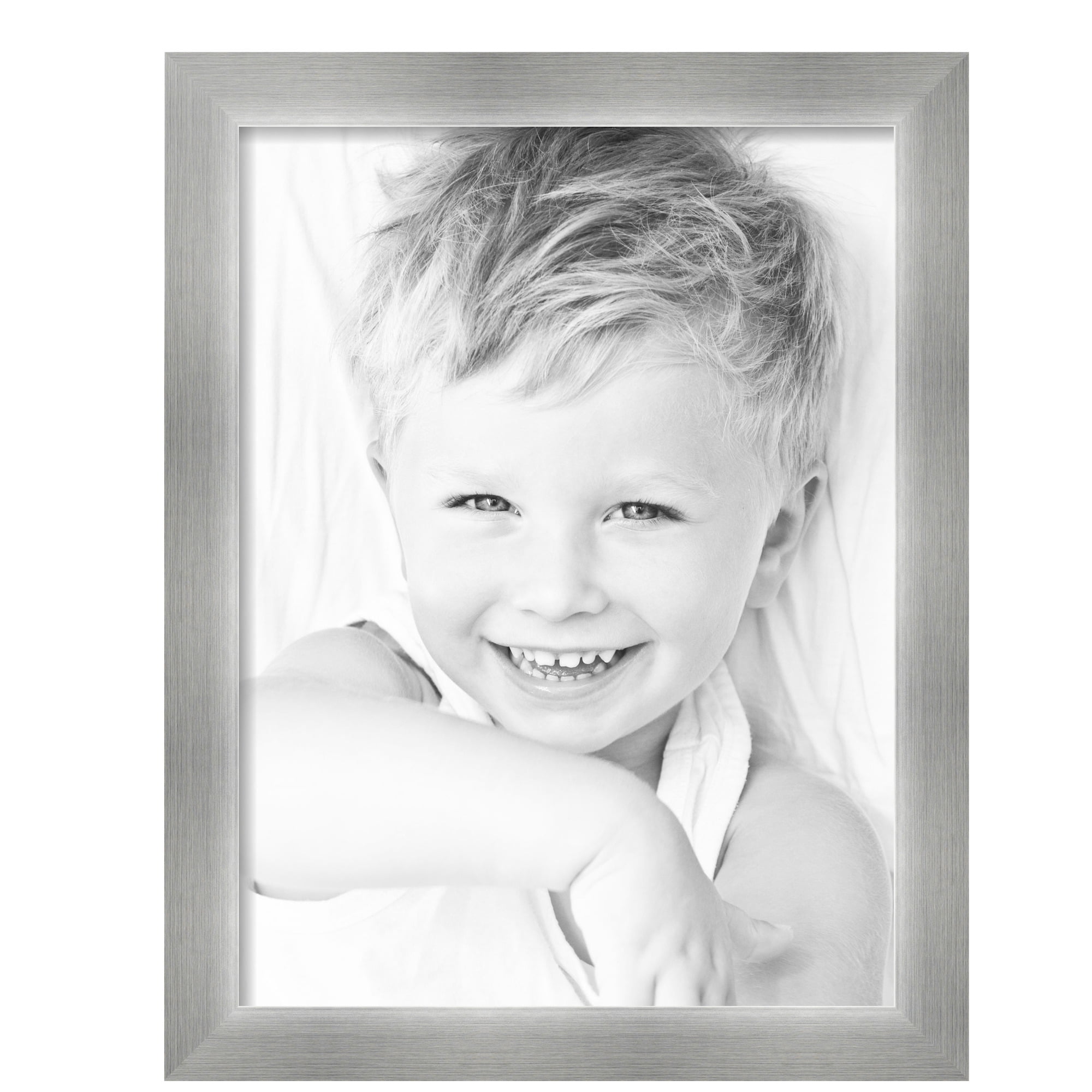 ArtToFrames 18" x 24" Silver Picture Frame, 18x24 inch Silver MDF Poster Frame (WOM-5291),  Pack