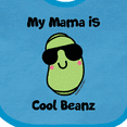 thumbnail image 4 of Inktastic Cool Beans Mama Boys or Girls Baby Bib, 4 of 4