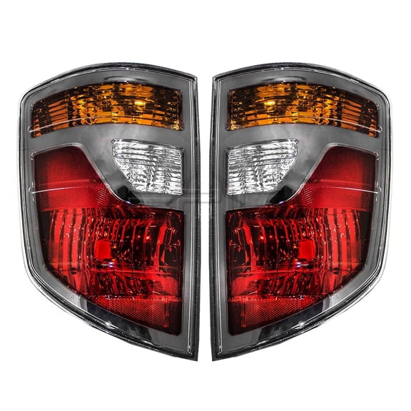 EPIC LIGHTING OE Style Halogen Tail Lights Assembly Replacement for HONDA 06-08 RIDGELINE [ HO2818131 HO2819131 33551SJCA01 33501SJCA01 ] Pair