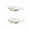transparent, variant on 4 Pack Glide Bait, Lure Blanks, Glide Baits for Bass Fishing, Musky Lures, Fishing Lure Blanks Unpainted for Fishing (white)