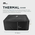thumbnail image 3 of Open Box MSpa Thermal Cover for OSLO Model w/Tightening Rope & Buckle, Gray, 3 of 12