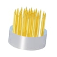 thumbnail image 4 of Práctico soporte de tallo de aleación con forma de rana para flor, ideal para cocina, boda, florero pequeño. Diámetro2.3 cm, 4 of 9