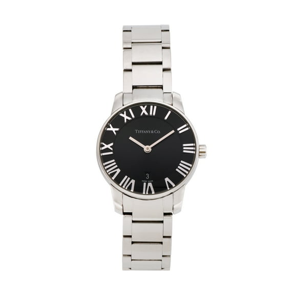 Pre-Owned Tiffany & Co. Women's Atlas 29mm Stainless Steel Wristwatch