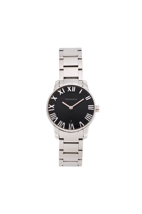 Pre-Owned Tiffany & Co. Women's Atlas 29mm Stainless Steel Wristwatch
