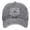 Grey, variant on Men’s Baseball Cap Tiger Head Embroidered Pattern Vintage Washed Cap Adjustable Outdoor Sports Caps