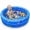 Blue, variant on 3-Ring Inflatable Kiddie Swimming Pool, Kids Toddler Baby Ball Pit Pool, Outdoor Indoor Small Infant Pool, 51in x 12in