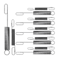 thumbnail image 1 of 6-Pack 691859 692211 Lawn Mower Engine Voltage Regulator Spring Replacement Parts for Lawn Mower Engine Parts, 1 of 7