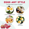 thumbnail image 5 of Dash Rapid 7 Egg Cooker, Boiler, Hard Boiled & Poached, Red, 5 of 10