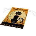 thumbnail image 4 of Happy Halloween Cat Moon Bat Double Sided Garden Flag 12 x 18 inch Decorative Yard Flag for Outdoor Lawn, 4 of 4