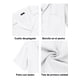 thumbnail image 5 of Conjunto De Camisa Para Hombre Casual Vacaciones Playa Moda, 5 of 7