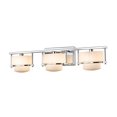 thumbnail image 1 of Z-Lite Porter 3-Light LED Vanity Light in Chrome with Matte Opal Glass, 1 of 1